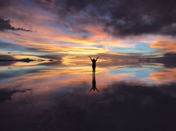 Valeria Arias, la única fotógrafa paceña de Uyuni (I)