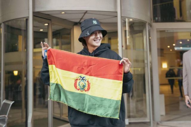 Kim Hyun Joong, actor de ‘Boys Over Flowers’ llegó a Bolivia como parte de su gira mundial