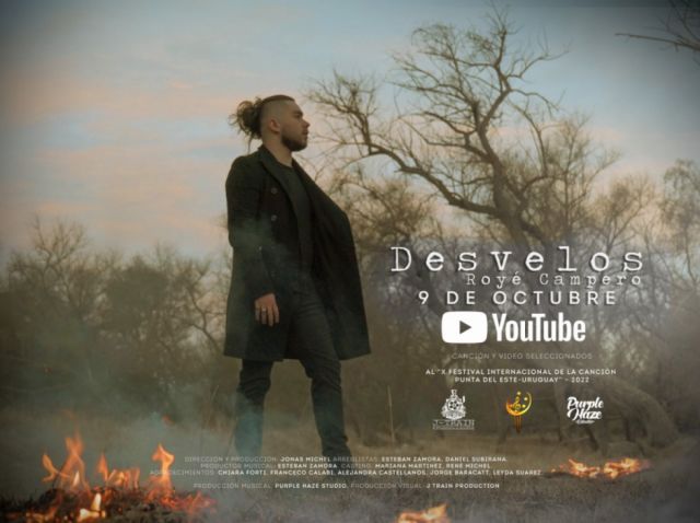 Royé Campero representa a Bolivia en el Festival Internacional de la Canción en Uruguay
