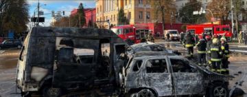 Varios ataques de misiles alcanzan el centro de Kiev (VIDEOS)