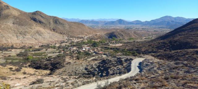 Rumbo al cañón, mirando atrás