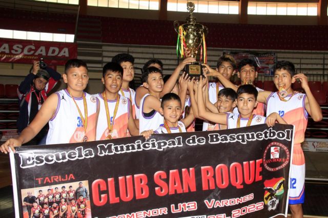 San Roque de Tarija campeón nacional en la Libomenor