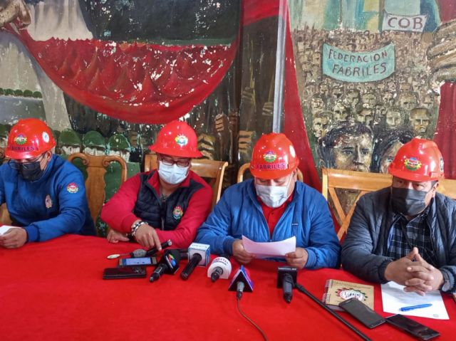 Fabriles se suman al rechazo a la Gestora Pública