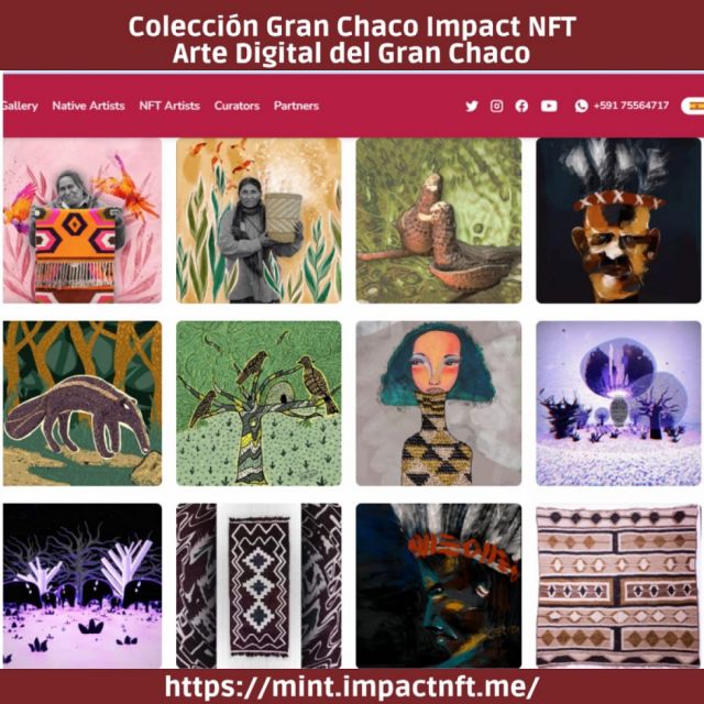 Doce piezas de arte digital inmortalizan al Gran Chaco