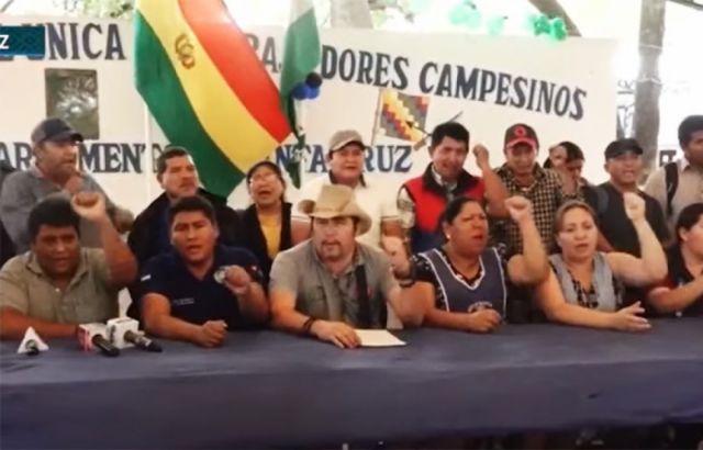 Bloque oriente del MAS aviva el ambiente con amenazas de cerco y confrontación en Santa Cruz
