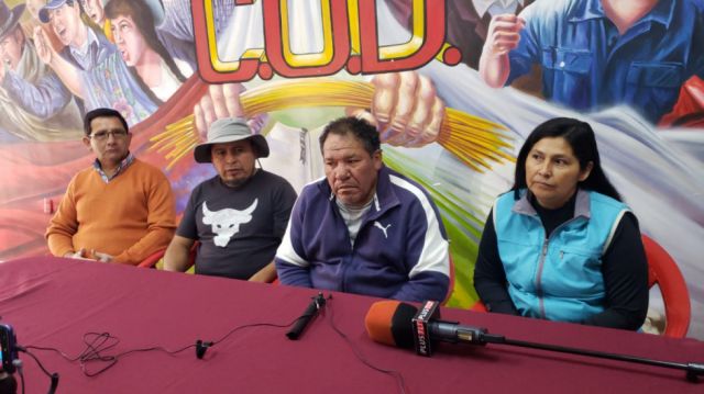 Regantes de Tarija suspenden bloqueo de caminos anunciado para el día lunes