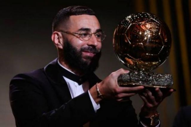 Karim Benzema ganó su primer Balón de Oro con autoridad