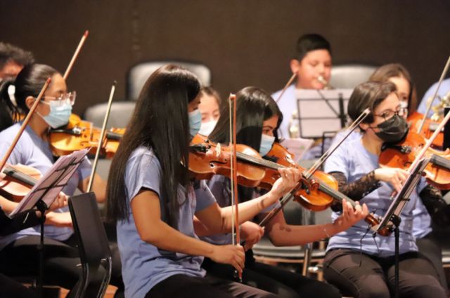 Primer violín de la orquesta Octava