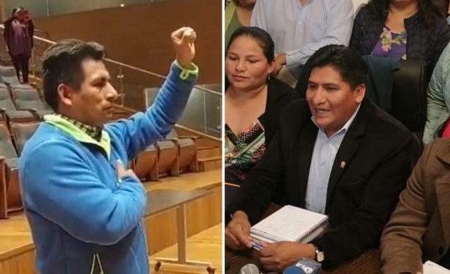 Masistas en el parlamento se dividen y proclaman a dos jefes de bancada por separado