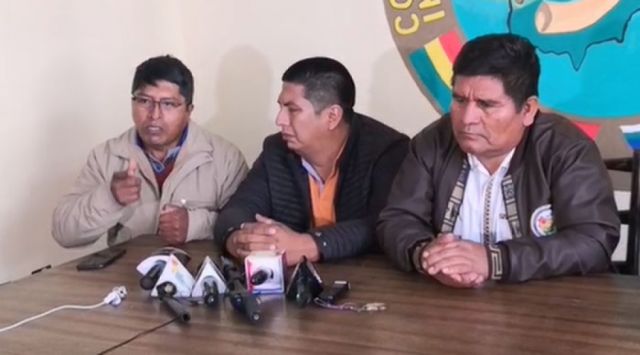 Interculturales de La Paz anuncian que reforzarán el cerco y le dicen a Camacho ‘aténgase a las consecuencias’