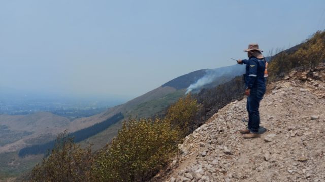 Controlan fuego en Turumayo, preocupa Padcaya