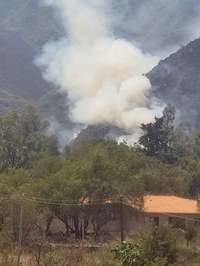 Controlan fuego en Turumayo, preocupa Padcaya