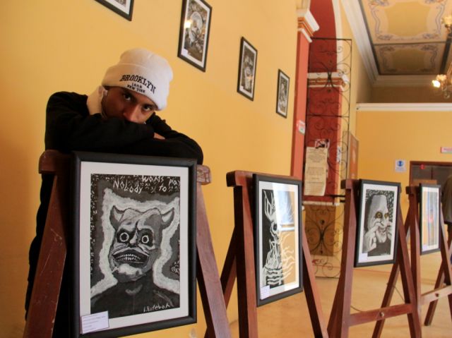 El arte sombrío de Esteban Hoyos Humacata
