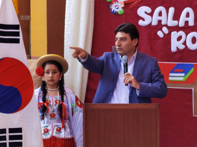 El alcalde de Tarija Johnny Torres.