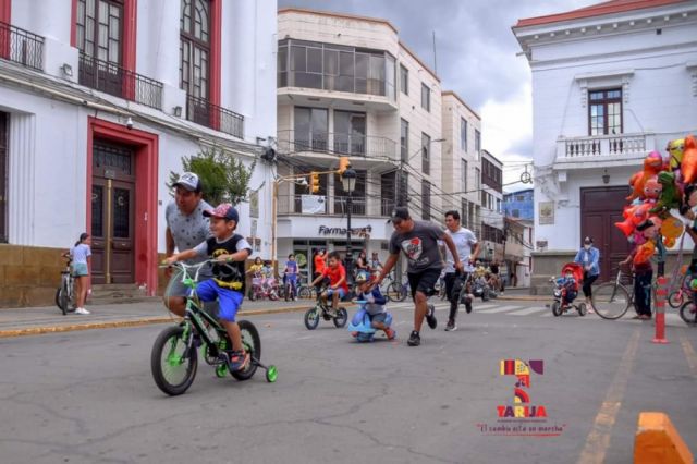 Instituciones organizan actividades por el Día del Peatón en Tarija