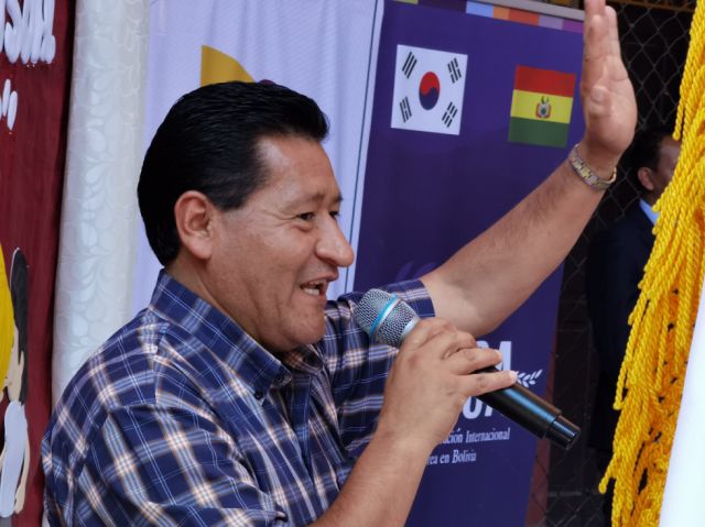 Félix Tapia Director Distrital.