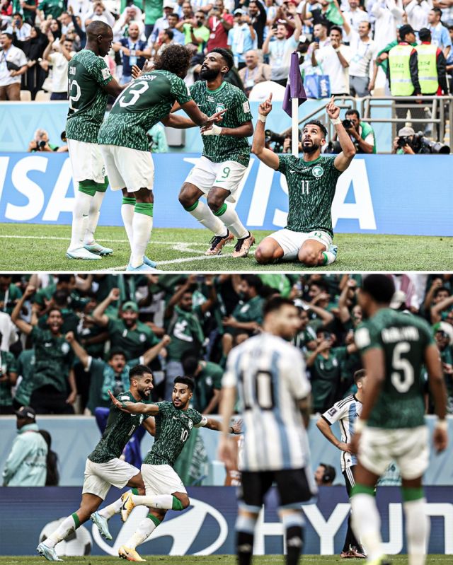 Batacazo en Qatar: Argentina cae 1-2 contra Arabia Saudita 