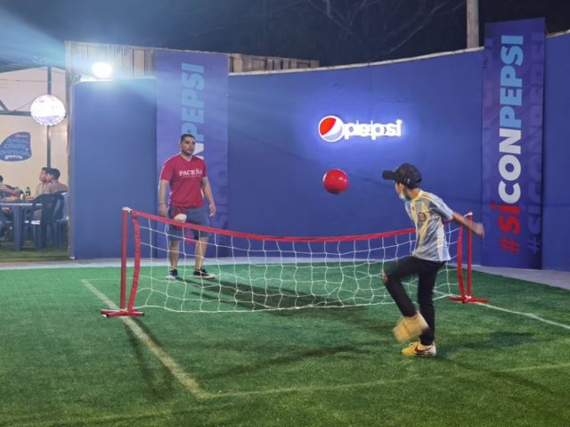 Paceña y Pepsi motivando el deporte.