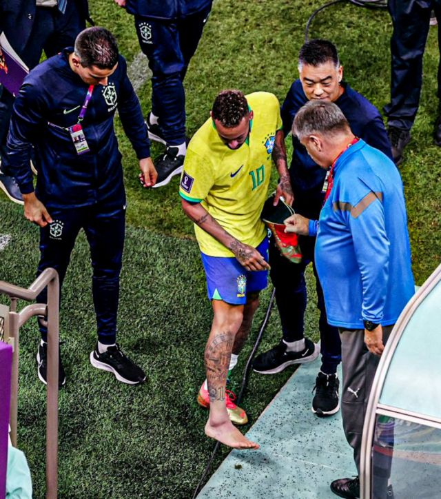 Alarma en Brasil por Neymar