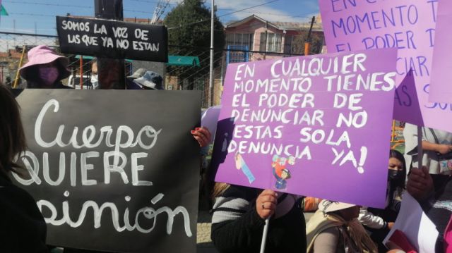 Los casos de violencia no cesan en el país y la Fiscalía suma 46.187 hechos vinculados con delitos en la Ley 348