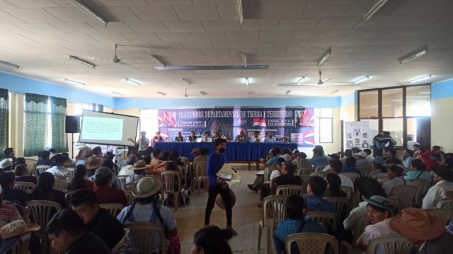Cumbre fijará línea para cuidar el área rural de avasallamientos de Tarija 