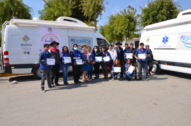 Programa “Mi Sonrisa” llega a la zona alta de Tarija