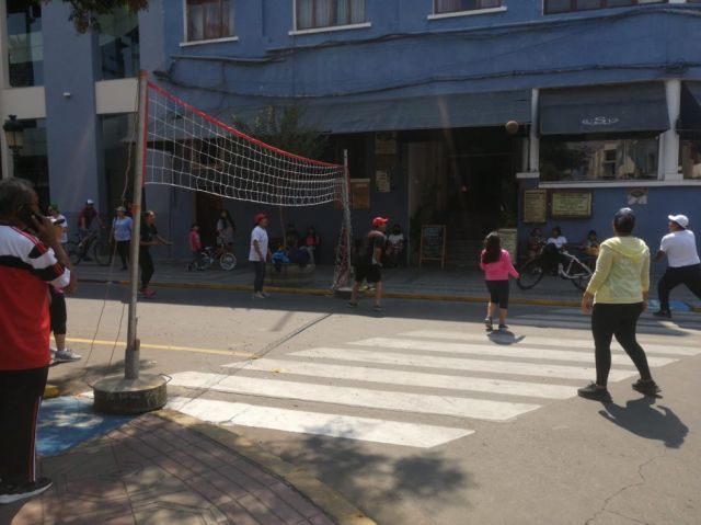 Tarija vive el Día del Peatón con actividades recreativas, deportivas y de concientización