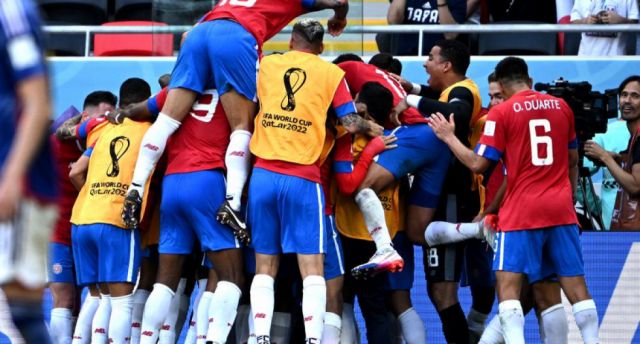 Costa Rica vence por 1-0 a Japón y 'revive' en Catar 2022