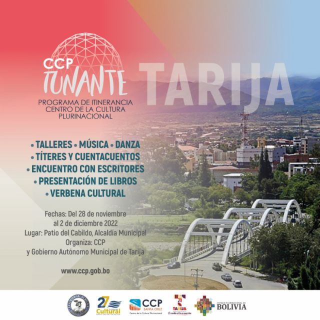 Vuelven las actividades y talleres del "CCP Tunante" a Tarija