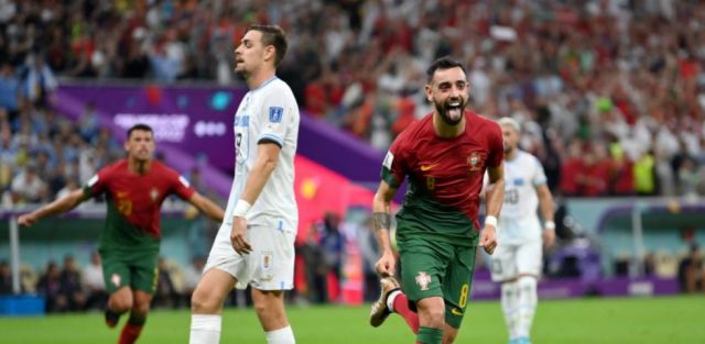 Fernandes mete a Portugal a   la siguiente fase del Mundial 