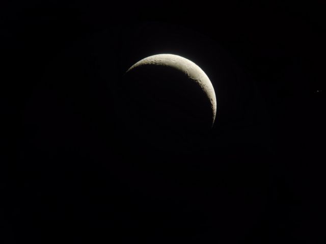 Una mirada a la Luna gracias al Observatorio Astronómico de Tarija.