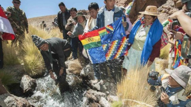 Comcipo anuncia juicio contra Evo y sus colaboradores por el Silala