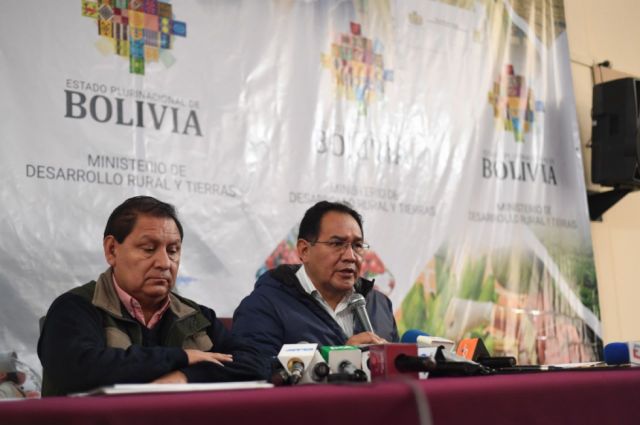 Gobierno advierte que no tolerará avasallamientos