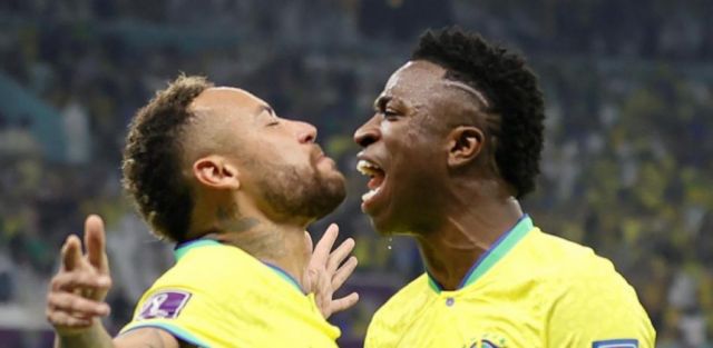 Vinicius se rinde ante Neymar