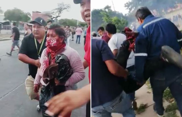 Violencia a comerciantes mañaneros deja personas heridas en Santa Cruz