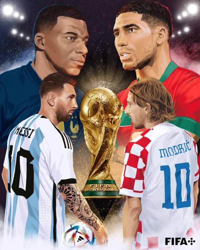 Así quedaron las semifinales del Mundial Qatar 2022