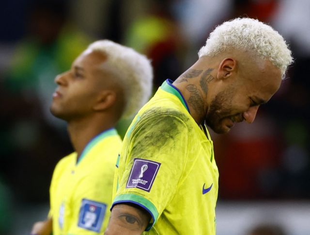 Neymar volvió a expresar su dolor por la eliminación del Mundial 