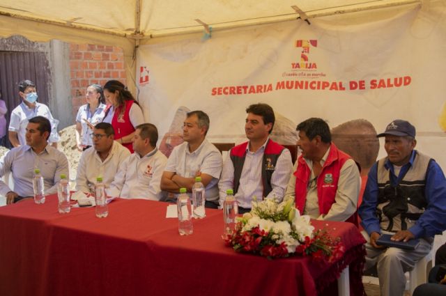 La Alcaldía entrega Centro de Salud para vecinos del Distrito 7 de Tarija 