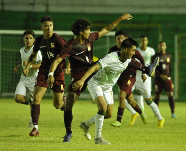 Selección Nacional Sub-20 empata ante Venezuela 
