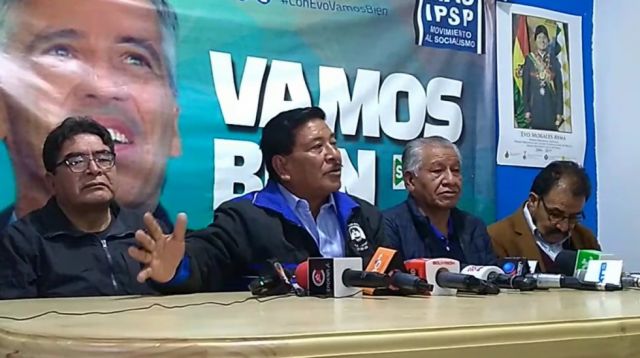 El Vicepresidente del MAS pide a Arce explicaciones por recorte de aportes al partido