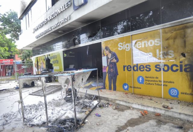 SIN presenta querella por quema de oficina