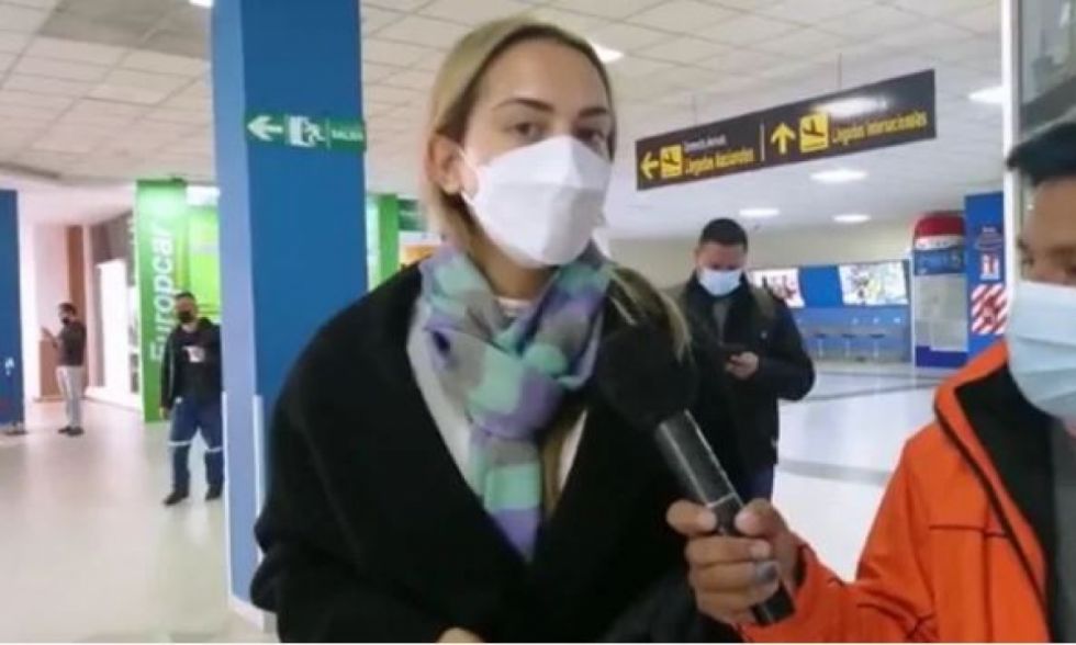 Esposa de Camacho llega a La Paz y se dirige a la cárcel de Chonchocoro