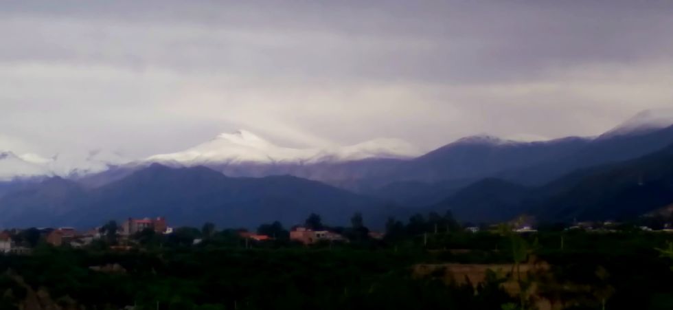 Tras la nevada en Tarija, productores temen posibles heladas