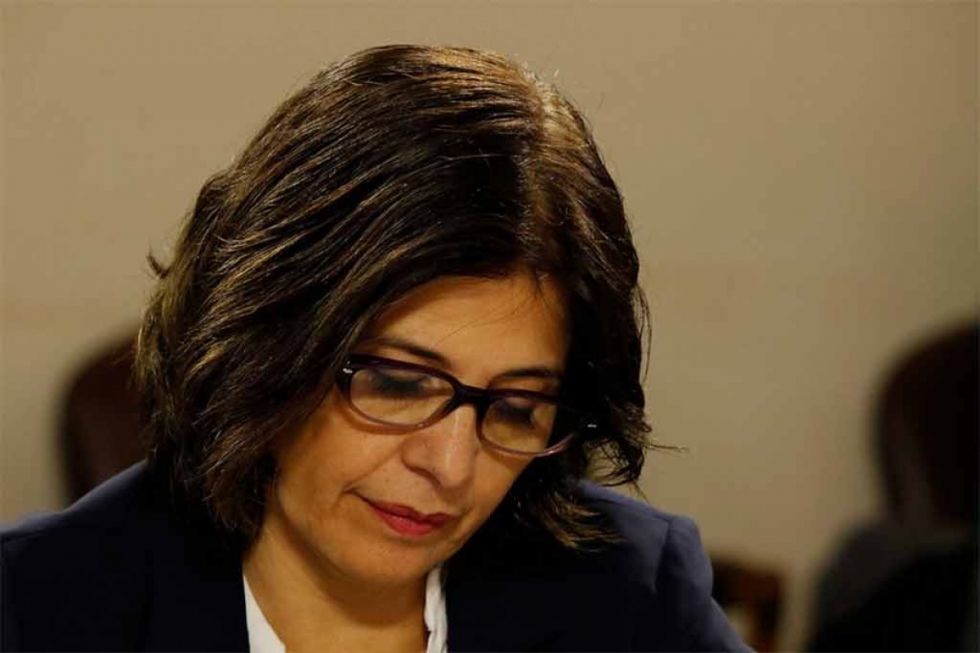 Renuncia la ministra de Justicia de Chile