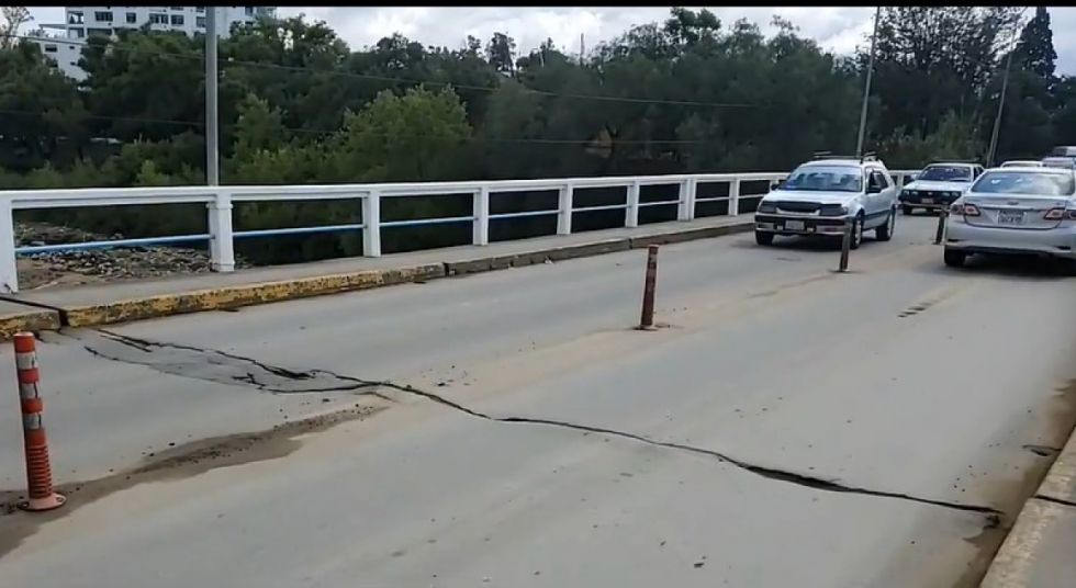 Alcaldía aclara que la estructura del puente San Martín se encuentra en buen estado