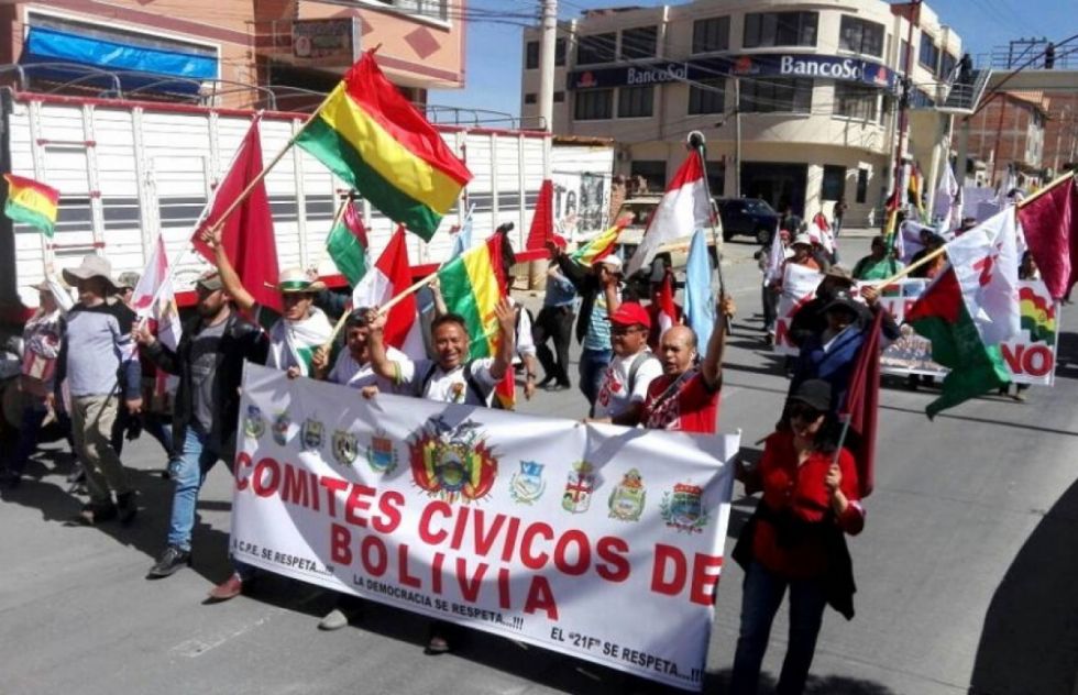 De la soledad de Evo al examen opositor en la Protesta Nacional