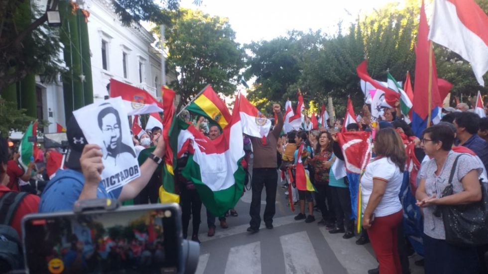 Reforma a la justicia, la principal demanda de la marcha cívica en Tarija 