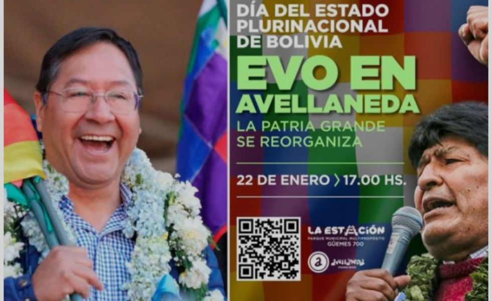 Arce celebrará el 22 de enero con actos en La Paz y un mensaje; Evo festejará en Argentina