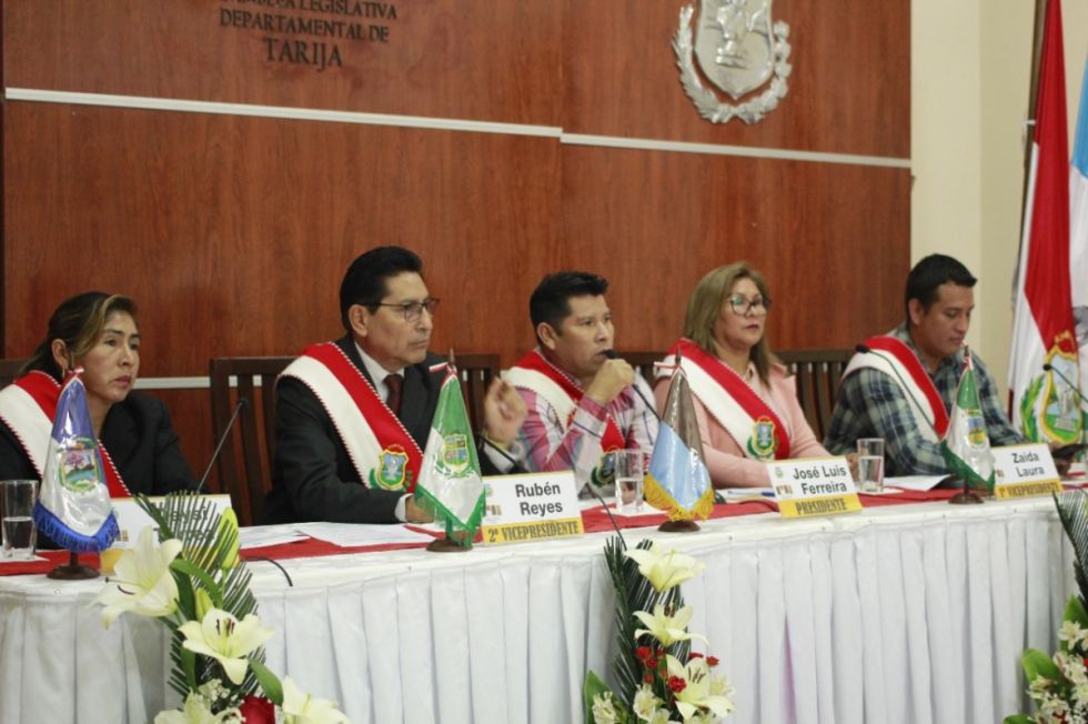 Tarija: La Asamblea recién reanudará las sesiones el 2 de febrero