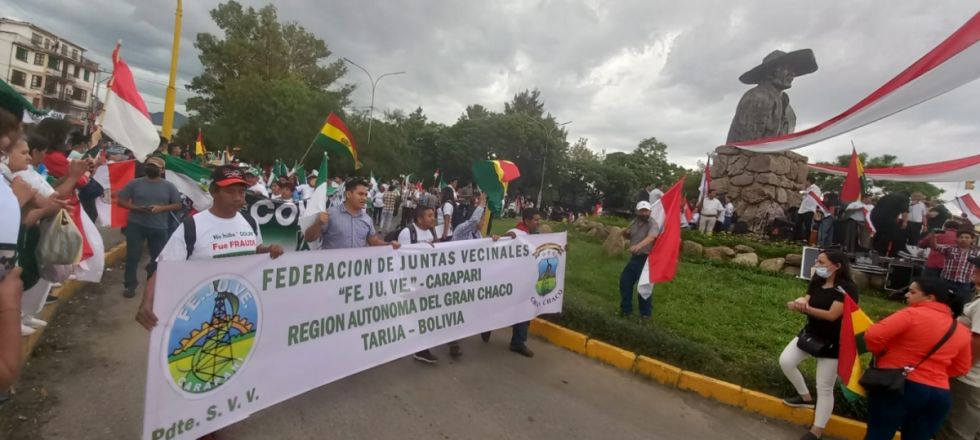  Cabildo: Cívicos prevén marchar hasta La Paz si no se libera a los “presos políticos”  